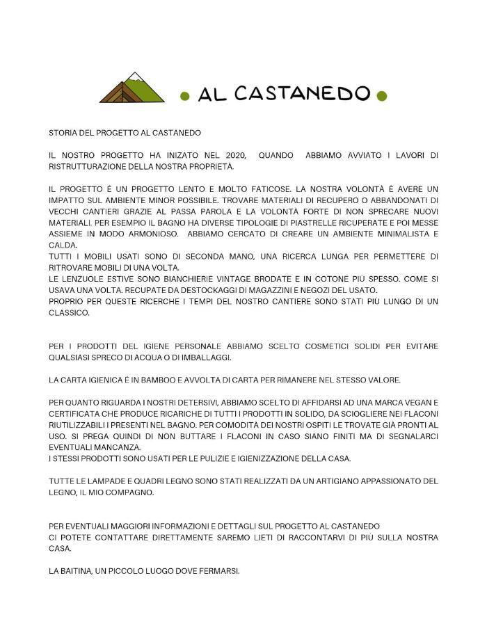 Villa Al Castanedo Domodossola Esterno foto